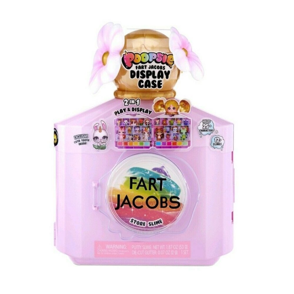 NEW Sealed Poopsie Slime Surprise Fart Jacobs 2-In-1 Play & Display Case ($60)